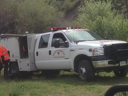 Volunteers from the search and rescue groups in Penticton and Oliver recovered a body from the Okanagan River Friday, April 25, 2014.