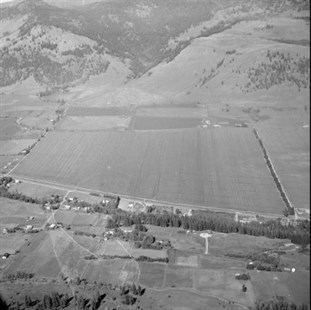 Undated arial view of Coldstream Ranch.