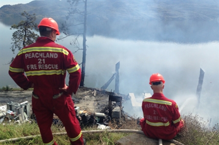 Lakeside Home Destroyed By Fire Infonews Thompson Okanagan S News Source