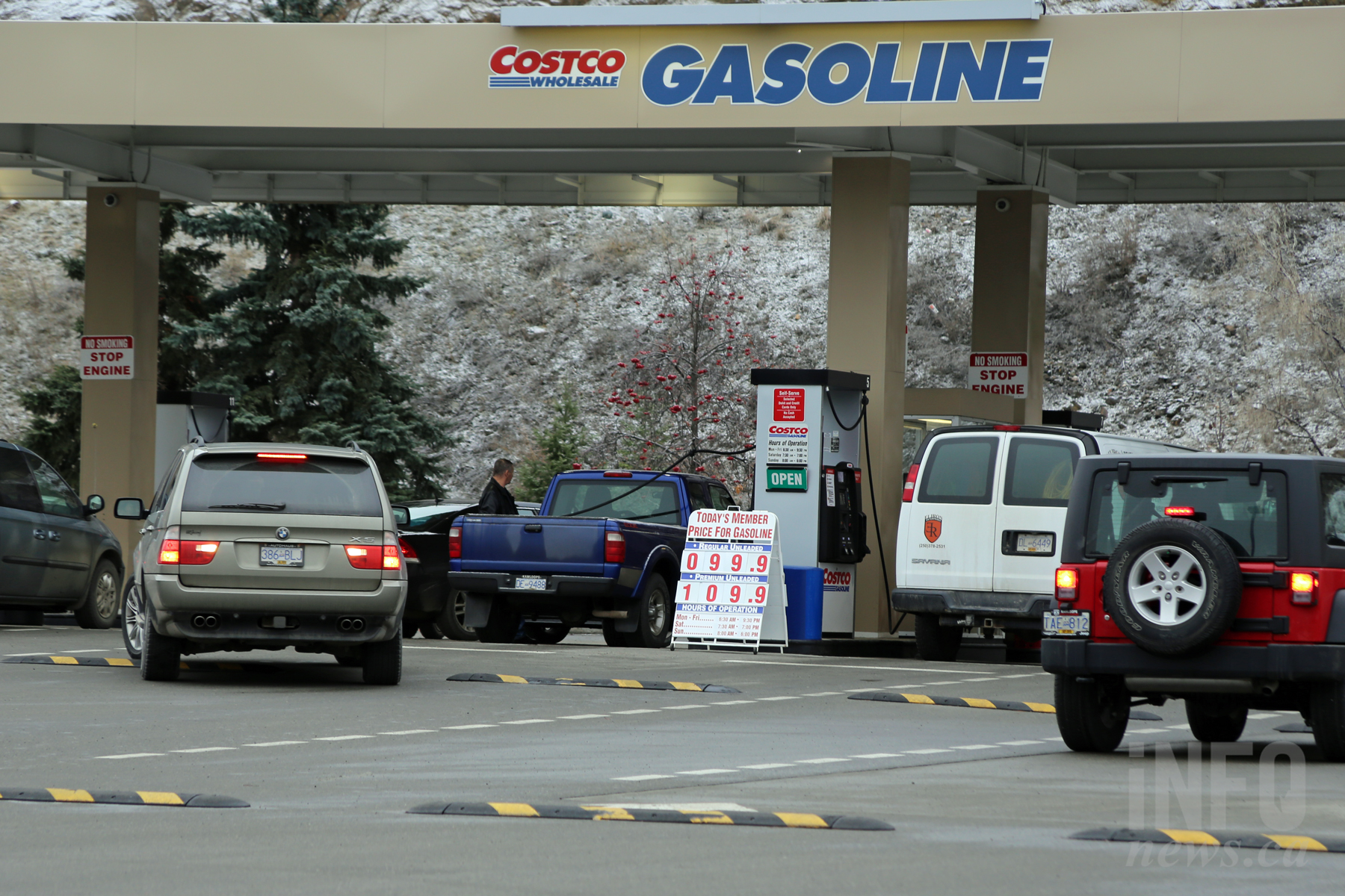 Does costco gas bar have diesel Video.
