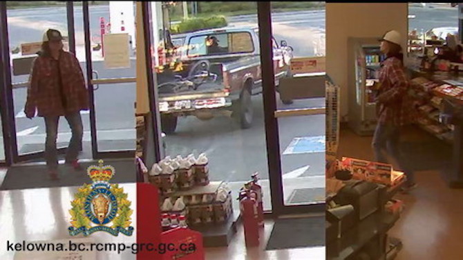 Kelowna Rcmp On Hunt For Armed Robbery Robbery Suspect Infonews Thompson Okanagans News Source 