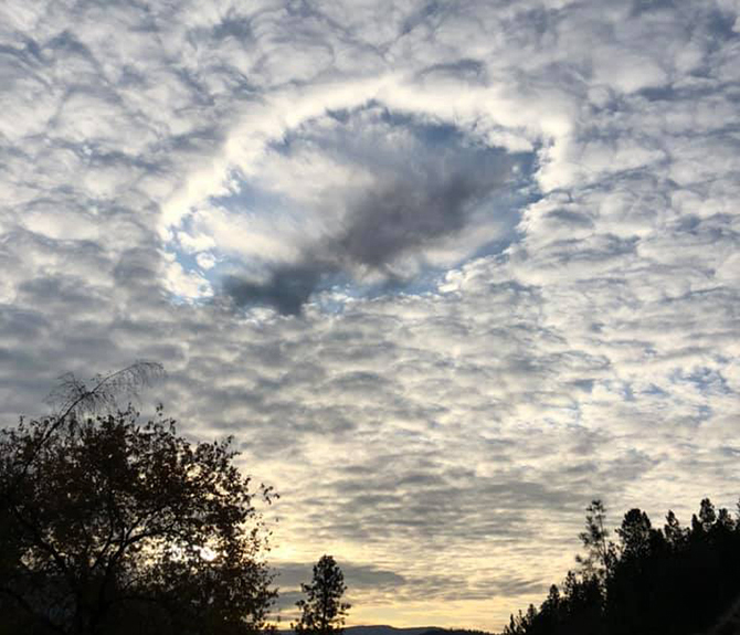 Spooky cloud formation perfectly timed for Halloween | iNFOnews ...