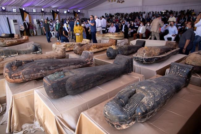 Egypt Reveals 59 Ancient Coffins Found Near Saqqara Pyramids Infonews Thompson Okanagan S