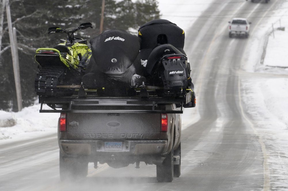 Masks, social distancing and speed: Snowmobiles enjoy boom in US ...