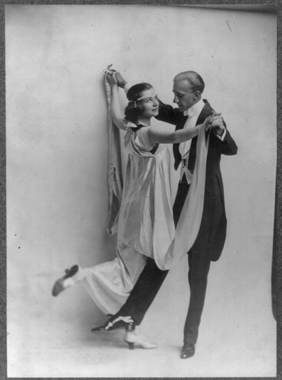 Vernon and Irene Castle, 1914.